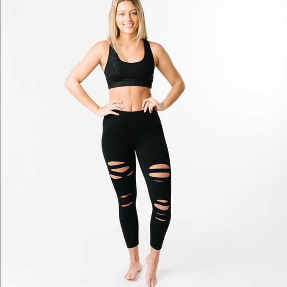 Nwt Zyia Slash Leggings 